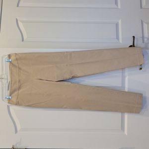 Nic and Zoe Beige  Stretch pulling Pants - Size 8